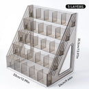 3/4/5/6/7 Layers Acrylic Nail Polish Display Rack Transparent Cosmetic Organizer Multi-layer Simple Mounting Rack Stand Holder