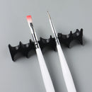 Soft Silicone Nail Pen Holder Brush Rack Shelf UV Gel Brush Display Stand Makeup Painting Pen Rest Organizer Stander Manicure