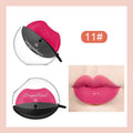Lazy Lipstick Pearl light Temperature Color Changing Lip-shaped Lipstick Velvet Moisturizing Lip Gloss Waterproof Non-stick Cup