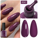 LILYCUTE 7ml Autumn Harvest Gel Nail Polish Red Brown Winter Series All For Manicure Semi Permanent Soak Off UV LED DIY Nail Art