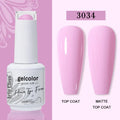Arte Clavo Red Series Nail Polish Party Colors Gel Varnishes All For Nails Soak Off UV LED Semi Permanent Nail Art Remover Gel