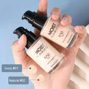 4 in1 Makeup Set Long Lasting Foundation Concealer Loose Powder and Makeup Sponge Set,Moisturizing,Perfect Gift for Makeup