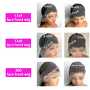 30 40 42 Inch Water Deep Wave 13x4 13x6 Hd Lace Frontal Wigs Human Hair 360 Full Lace Front Wig Curly Human Hair Wigs For Women