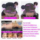250% 30 40Inch Human Hair 13x6 HD Lace Frontal Wig Brazilian Loose Deep Wave Curly Human Hair 360 Full Lace Front Wig Preplucked