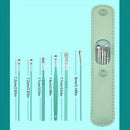 6pcs Stainless Steel Ear Wax Removal Tool Set Spiral Rotating EarPicking Spoon Ear Picker Spoon For Cleaning Collecting Ear Wax