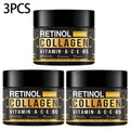 Men's Retinol Collagen Face Cream Skincare Moisturizing Brightening Hydrating Smooth Wrinkles Firming Facial Men Skin Care