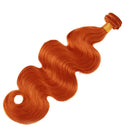 #350 Color Ginger Orange Bundles Body Wave Human Hair Bundles Dark Orange Double Weft Brazilian Virgin Real Remy Hair Extensions