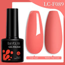 LILYCUTE Dark Grey Matte Color Series Gel Nail Polish Winter Long Lasting Full Coverage Manicure Soak Off Nails Art Gel Varnish
