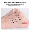 ZVEV Lazy Lower Eyelash Stamp Eyeliner Waterproof Sweatproof Combo Pack No Color Loss 2-in-1 Beginner Convenient