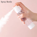 15-100ml Clear Refillable Vacuum Bottles Set Travel Portable Lotion/Spray Bottles Nail Liquid Dispenser Cosmetic Empty Container