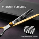 Using Hairdressing Scissors Set Hair Cutting for haircut
