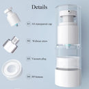 15-100ml Clear Refillable Vacuum Bottles Set Travel Portable Lotion/Spray Bottles Nail Liquid Dispenser Cosmetic Empty Container