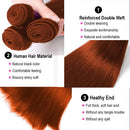 24 26 30 Ginger Orange Real Human Hair Bundles