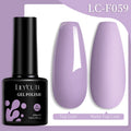 LILYCUTE Dark Grey Matte Color Series Gel Nail Polish Winter Long Lasting Full Coverage Manicure Soak Off Nails Art Gel Varnish