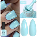 LILYCUTE 7ML 125 Colors Gorgeous Glitter Red Nail Gel Polish Semi Permanent Soak Off LED UV Gel Nail Art Manicure Varnish