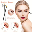 80pcs Professional Makeup Brush Set Box Eyebrow Eyelash Lip Brushes Hairpin Micro Brush for Eyelash Extension Makeup Tools