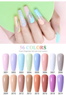 Arte Clavo Red Series Nail Polish Party Colors Gel Varnishes All For Nails Soak Off UV LED Semi Permanent Nail Art Remover Gel