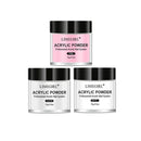 40ml Crystal Liquid With 45ml Acrylic Powder Set Lnclude Pink White Transparent Acrylic Powder Kit Suitable Beginner Nail Kit