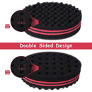Barber Shop Men Hair Braider Twist Sponge Gloves African Hair Styling Fork Comb Hair Curls Foam For Salon Hairdressing Tools