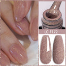 LILYCUTE Dark Grey Matte Color Series Gel Nail Polish Winter Long Lasting Full Coverage Manicure Soak Off Nails Art Gel Varnish