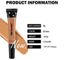 Full Cover Liquid Concealer 8 Color BB Cream Foundation Air-permeable Natural Brightening Makeup Eye Dark Circles Cream Cosmetic