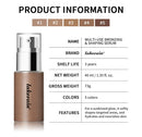 Long Lasting Foundation Serum With Bronzing Shaping Moisturizes Nourishes Skin Brighten Facial Contouring Concealer Cosmetics