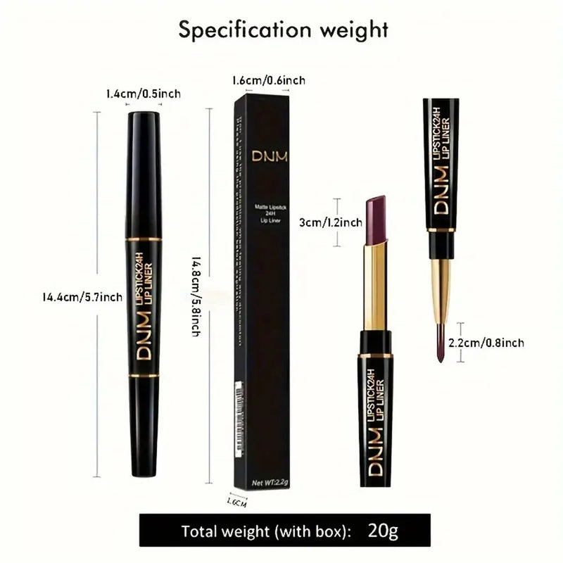 Matte Lipstick & Lip Liner