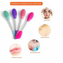 8/4/2pcs Face Brush Set Silicone Facial Mask Applicator Double-head Lotion Spatula Blackhead Face Lip Exfoliator Skin Care Tools