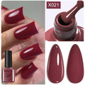 LILYCUTE 7ML 125 Colors Gorgeous Glitter Red Nail Gel Polish Semi Permanent Soak Off LED UV Gel Nail Art Manicure Varnish