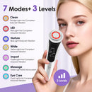 7 in 1 Face Lifting Device EMS Microcurrent LED Skin Rejuvenation Care Facial Neck Firming Massager Face Beauty Apparatus