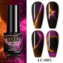 LILYCUTE 7ML Cat Magnetic Gel Nail Polish 9D Magnetic Gel Shine Colorful Design Manicure Semi Permanent Soak Off DIY Nail Art