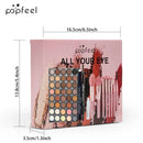 POPFEEL Eye Makeup Set 40 Color Eyeshadow Palette Eyebrow Pencil Eyeliner Pen Mascara With A Set Of Makeup Brushes Eye Cosmetics
