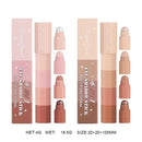 Dragon Ranee 4 color/set Lazy Eyeshadow Pencil Waterproof Non-Smudge Highlighter Silkworm Pencil Pearlescent