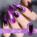 LILYCUTE 7ML Black Cat Magnetic Gel Nail Polish 9D Magnetic Gel Shine Colorful Design Manicure Semi Permanent Soak Off DIY Nail