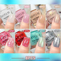 LILYCUTE 7ml 4/6/8/12Pcs Water-Based Nail Polish Set Quick Drying No Need of Lamp Glitter Nail Art Varnish For Nails Manicure