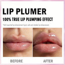 Shimmer Lip Oil Tinted For Fuller Lip Effect, Collagen Lip Gloss, Moisturizing Lip Care Extreme Volume Lip Essence Lips Enhancer