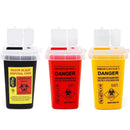 1L Plastic Waste Bin Collection Container Tattoo Needle Tip Accessories Medical Supplies Tattoo Waste Box Makeup Accessories