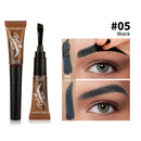 Tear-Off Eyebrow Gel And Brush Combined Long-Lasting Intense Color Sweat-Resistant Semi-permanent Peeling Brow Tint Eye Makeup