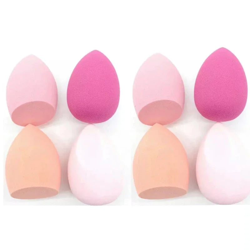 8/4 Pcs Soft Makeup Sponge Dry Wet Cosmetic Puff Foundation Concealer Highlight Blender Makeup Beauty Makeup Tool Accessories