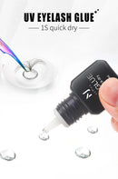 JOMAY UV GLUE Adhesive For Eyelash Extensions 0.1S Fast Drying Strong False Eye Lash Extension Glue Long Lasting UV Eyelash Glue
