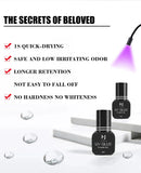 JOMAY UV GLUE Adhesive For Eyelash Extensions 0.1S Fast Drying Strong False Eye Lash Extension Glue Long Lasting UV Eyelash Glue