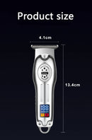 Professional Cutting Kit LCD Display Beard Shaver for Men