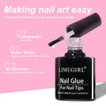 Limegirl Nail Tips Glue Gel 7.5ml uv Glue for false Nail Gel Polish Manicure Hybrid Gellac Multi-function Strong Gel Nail Polish