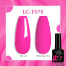 LILYCUTE 7ML Nail Gel Polish Nail Supplies Varnish Semi Permanent Nail Art Manicure Soak Off LED UV Gel Nail Varnishes