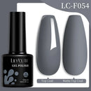 LILYCUTE 7ML Nail Gel Polish Full Coverage Manicure No Wipe Top Coat Base Coat Primer Soak Off LED UV Gel Nail Art Gel Varnish