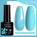 LILYCUTE Dark Grey Matte Color Series Gel Nail Polish Winter Long Lasting Full Coverage Manicure Soak Off Nails Art Gel Varnish