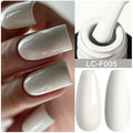 LILYCUTE Dark Grey Matte Color Series Gel Nail Polish Winter Long Lasting Full Coverage Manicure Soak Off Nails Art Gel Varnish