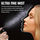 Hydrating Shimmer Setting Spray,Long Lasting Waterproof Oil Control Makeup Spray,Sweat-proof Hydrating Fixation Glow Finish