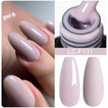 LILYCUTE Dark Grey Matte Color Series Gel Nail Polish Winter Long Lasting Full Coverage Manicure Soak Off Nails Art Gel Varnish
