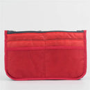 Multifunctional Bi-fold Storage Bag Double Zipper Large Capacity Storage Arrangement Makeup Toiletries Large Classification Bag